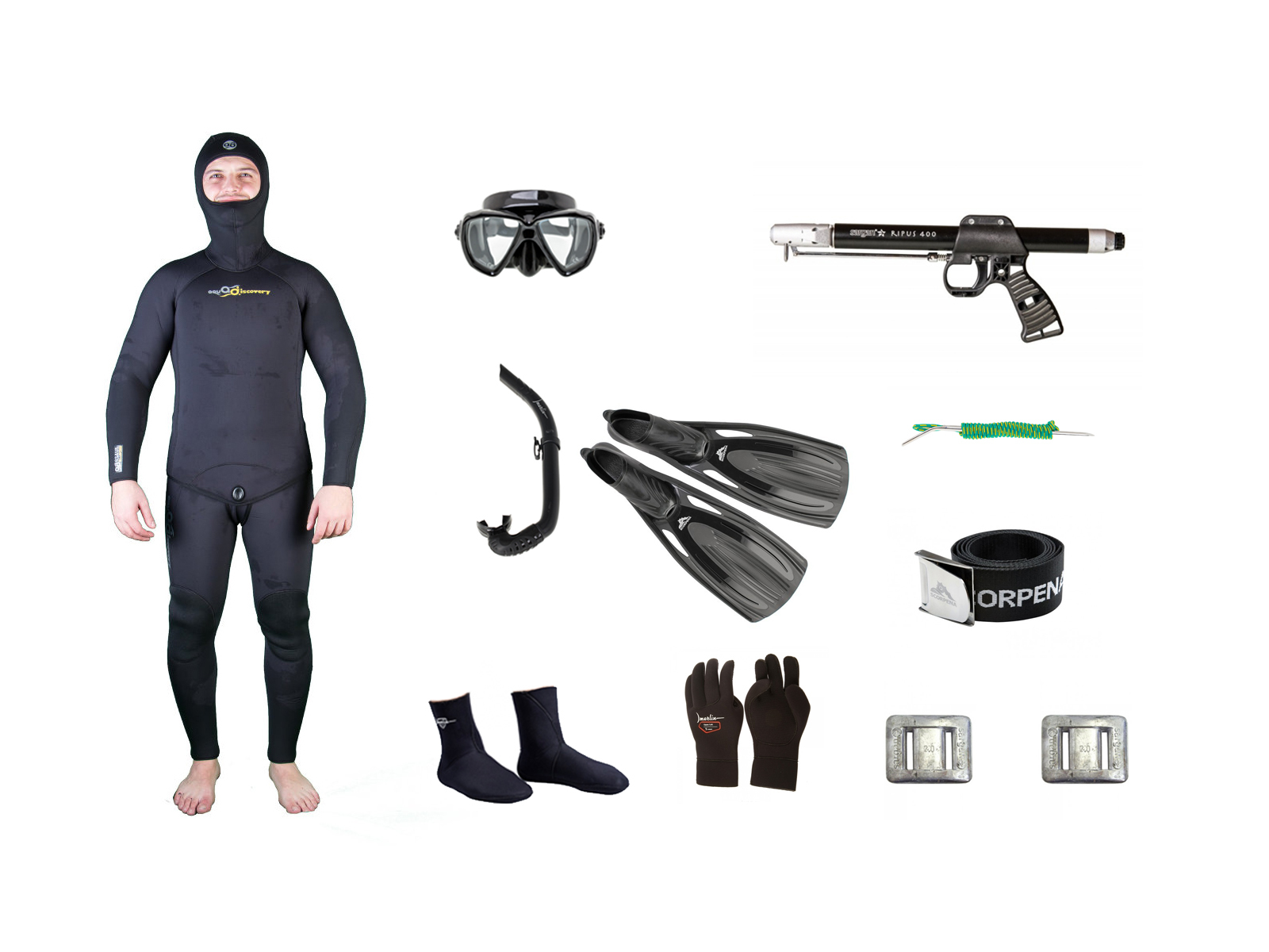дайверский костюм для подводной охоты